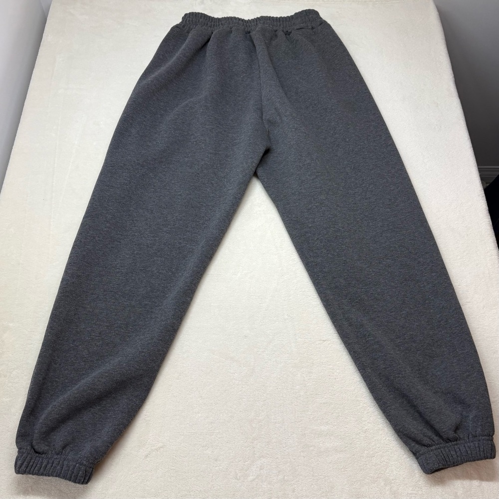 Good Night Dark Grey Fleece Jogger Sweatpants Womens Size XL Casual Loungewear - Picture 9 of 10